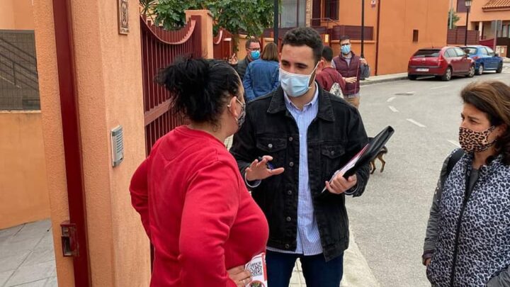 PSOE Las Gabias, puerta a puerta.