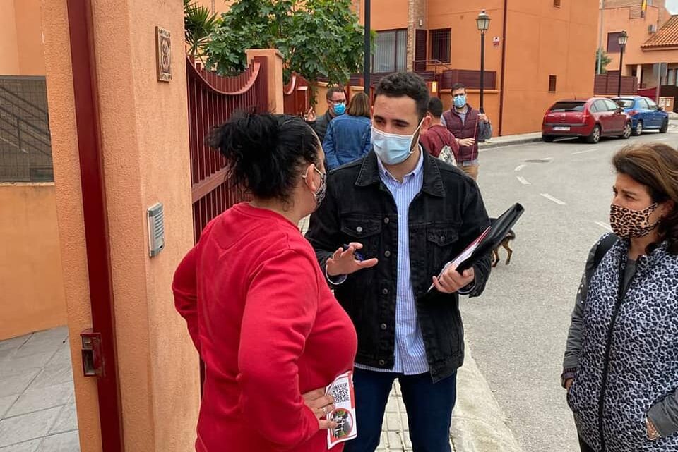 PSOE Las Gabias, puerta a puerta. PSOE Las Gabias, puerta a puerta.