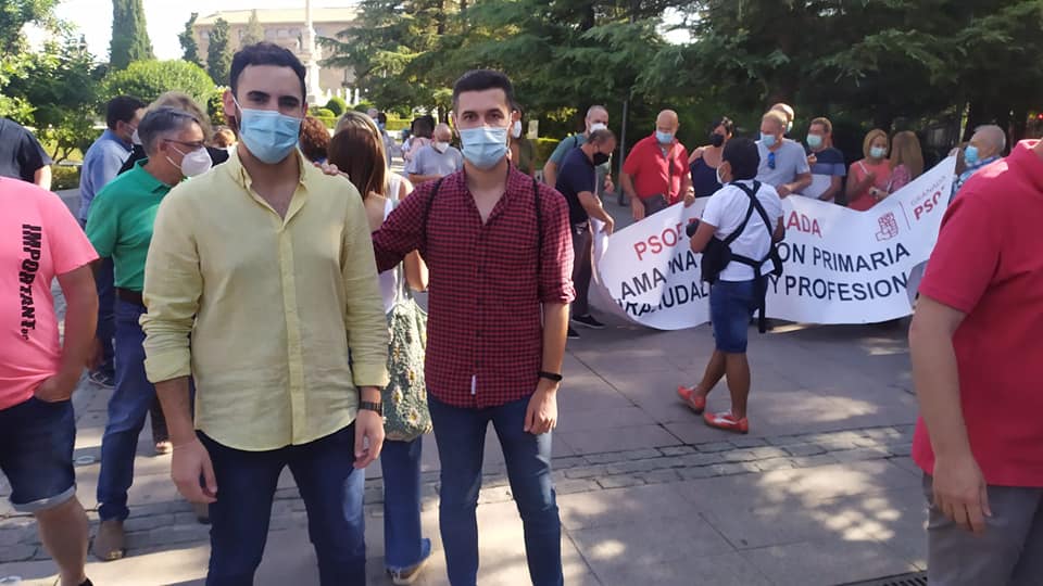 Samuel García, junto con Alcaldes y portavoces socialistas reclaman a la Junta soluciones “urgentes e inmediatas” para acabar con el “deterioro” de la atención sanitaria en la provincia Samuel García, junto con Alcaldes y portavoces socialistas reclaman a la Junta soluciones “urgentes e inmediatas” para acabar con el “deterioro” de la atención sanitaria en la provincia